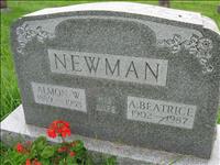 Newman, Almon W. and A. Beatrice